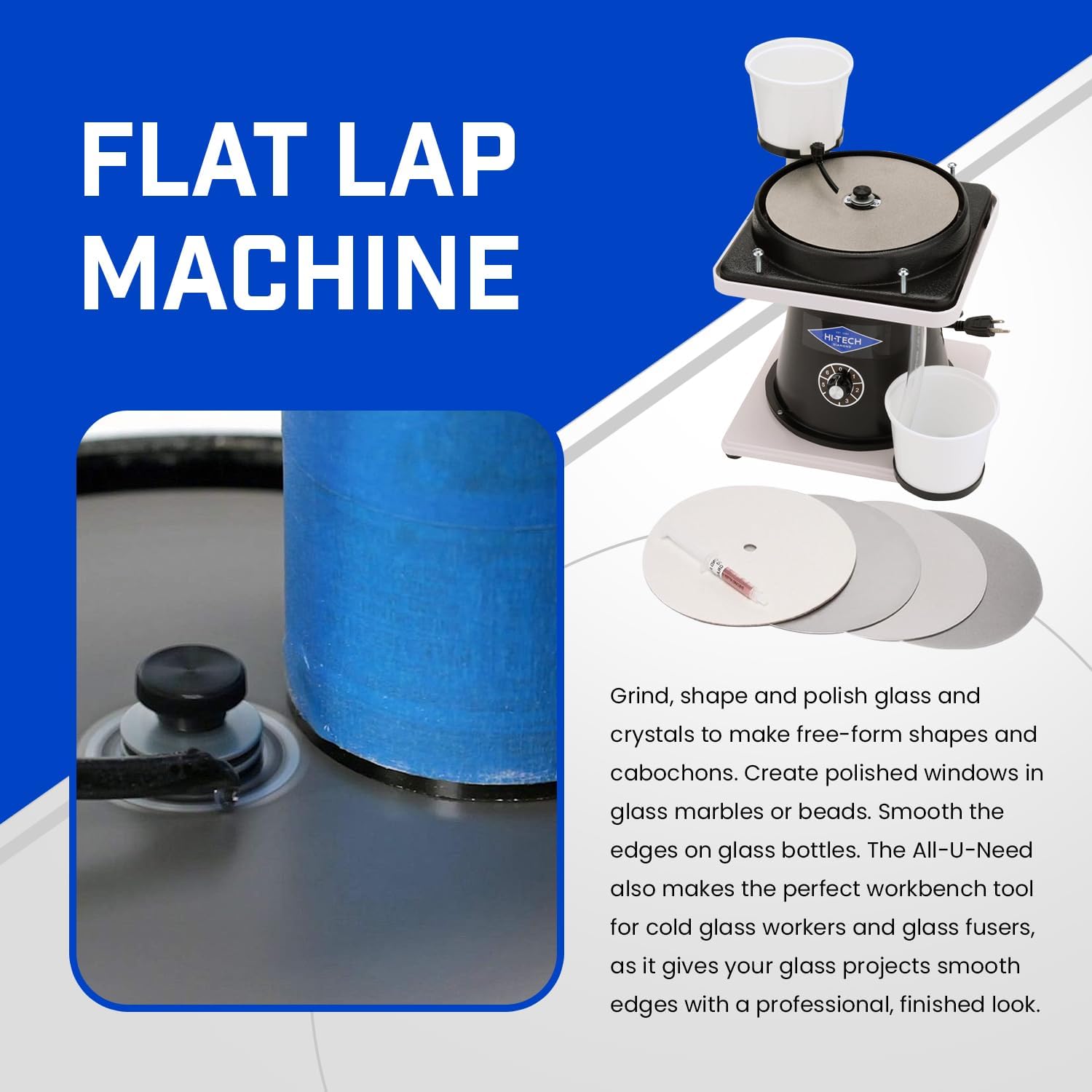 Hi-Tech Diamond 8" All-U-Need – Lapidary Equipment